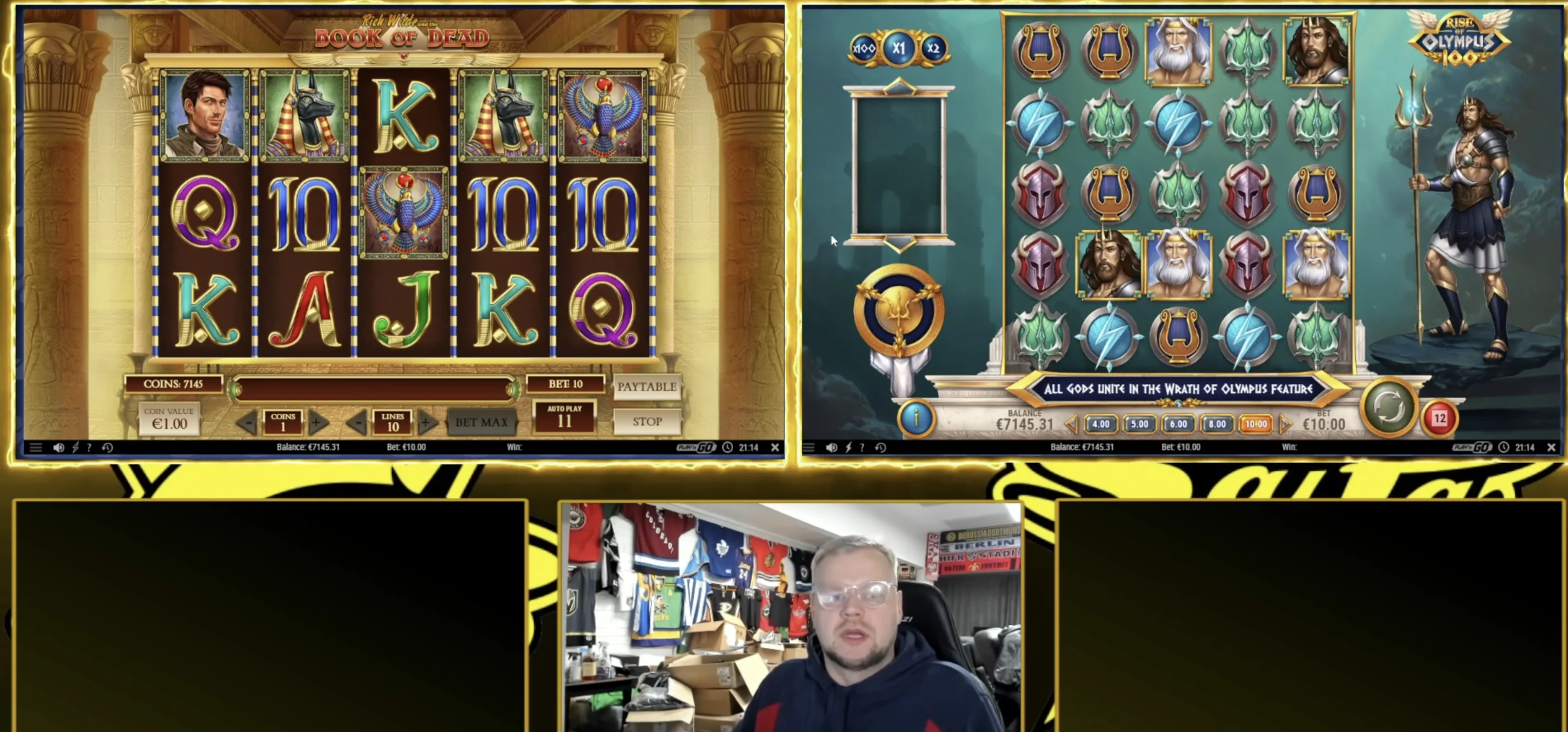 Roosteeni live stream -setup